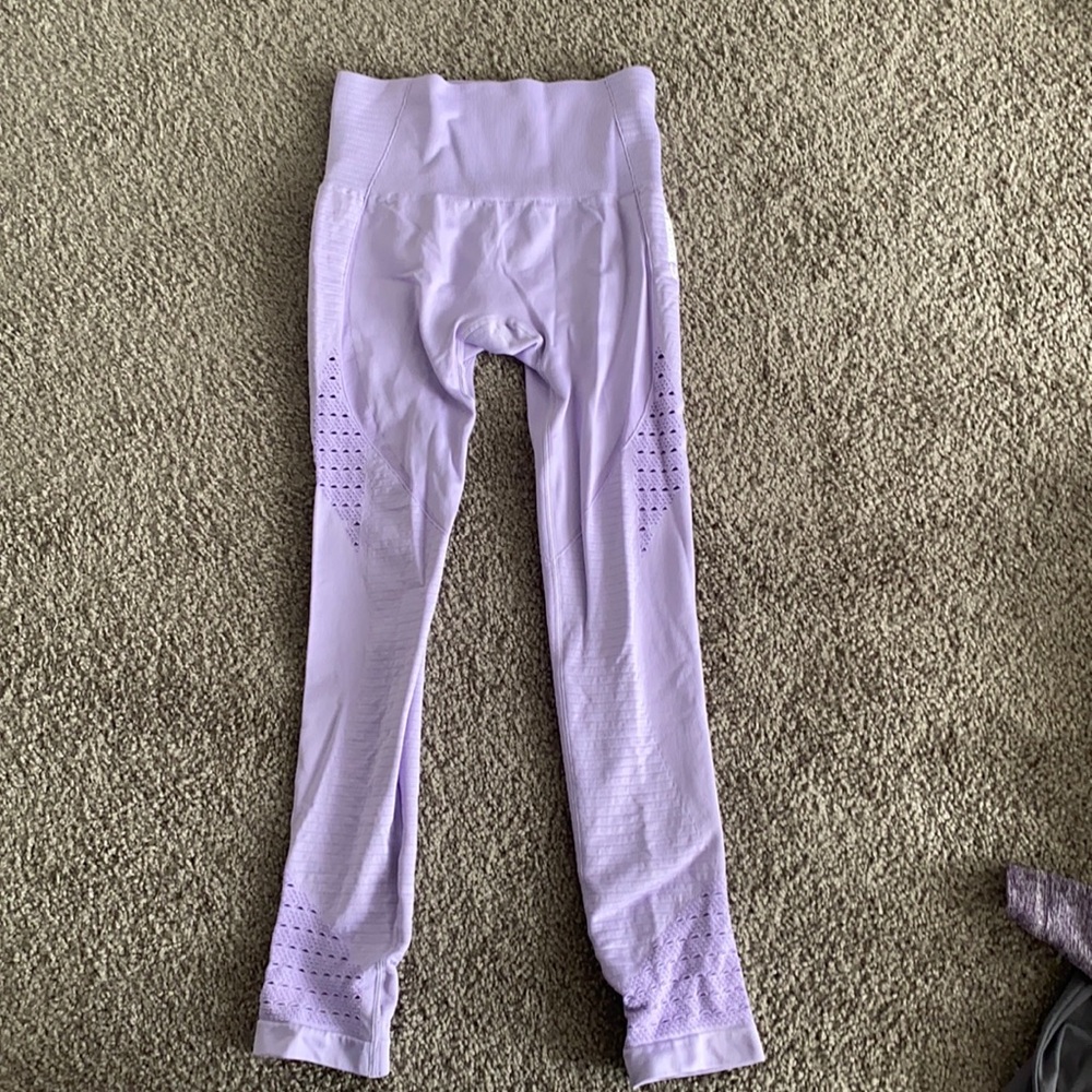 Gymshark full length seamless legging in lavender